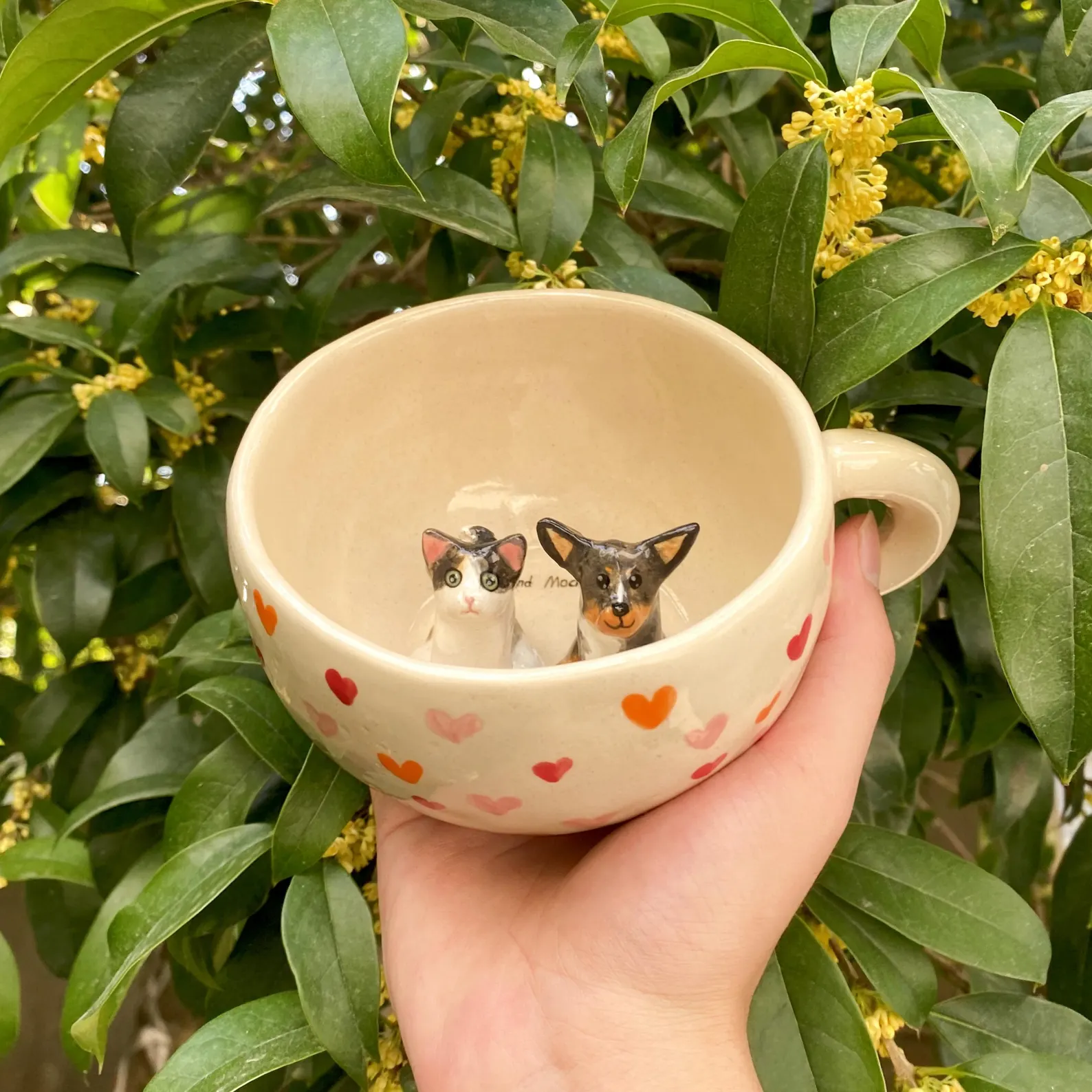 3D Custom Pet Portrait Mug